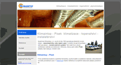 Desktop Screenshot of klimaintop.cz